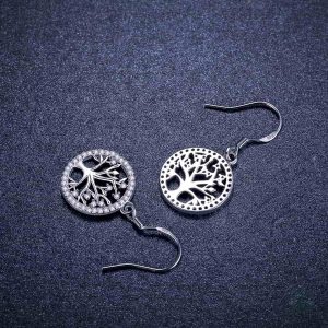 Accessoires argent arbre de vie pour femme