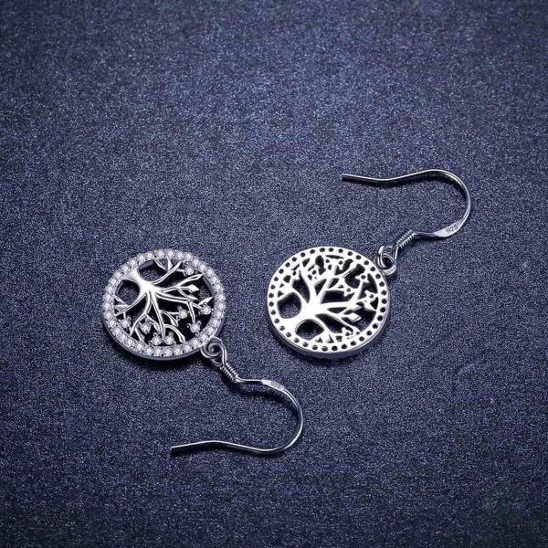 Accessoires argent arbre de vie pour femme