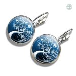 Boucles d'oreilles Arbre de Vie en hiver