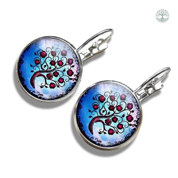 Boucles d'oreilles Arbre de Vie