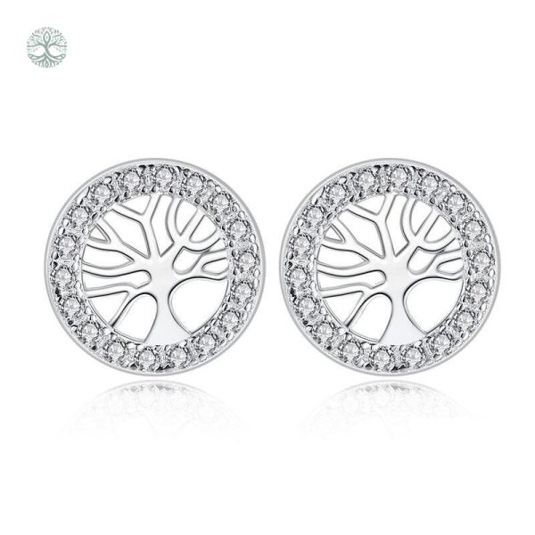 Boucles d'oreilles Arbre de Vie pour femme