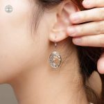 Bijoux Arbre de Vie, design élégant avec feuilles dorées