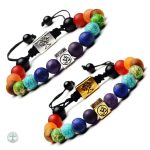 Bracelet 7 Chakras Arbre de Vie en pierres naturelles