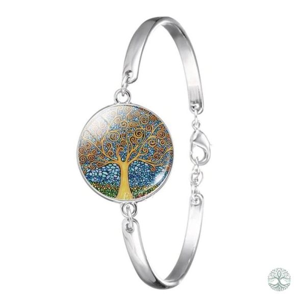 Bracelet Arbre de Vie Abstrait en design unique