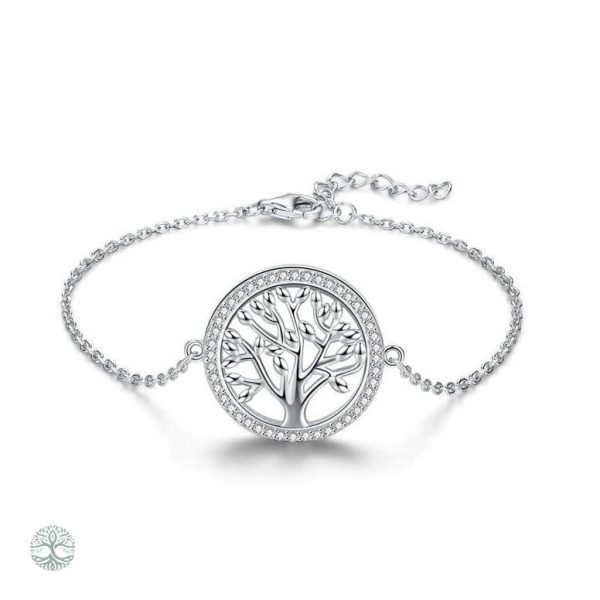 Bracelet Arbre de Vie en argent élégant et symbolique