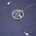 Accessoire en argent avec motif Arbre de Vie, style unique
