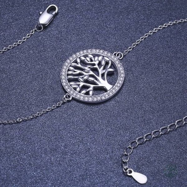 Accessoire en argent avec motif Arbre de Vie, style unique