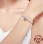Bracelet en argent 925 inspiré de la nature