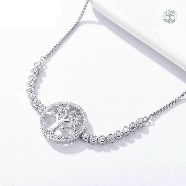 Accessoire élégant Arbre de Vie en argent