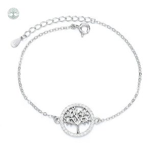 Bracelet Arbre de Vie en argent pour femme