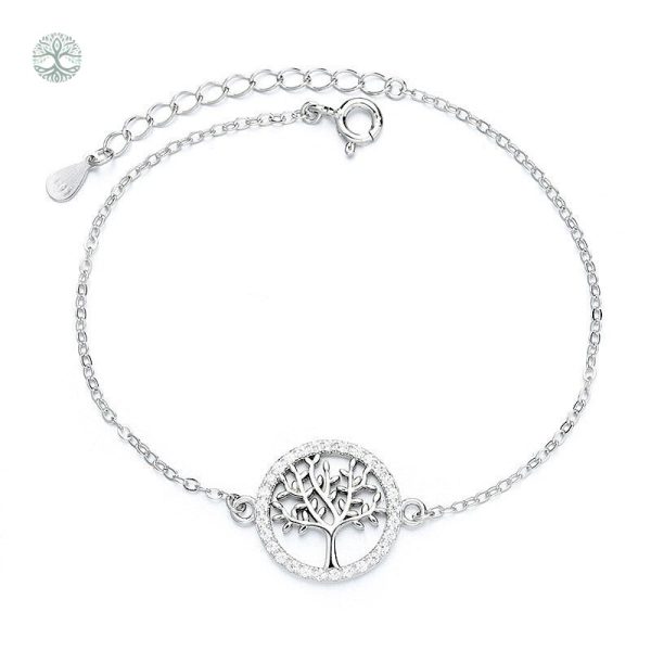Bracelet Arbre de Vie en argent pour femme