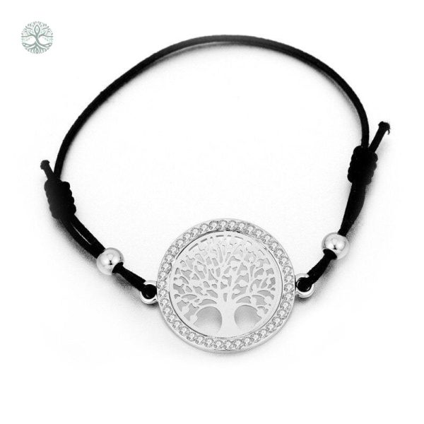 Bracelet Arbre de Vie en cordon, design élégant et symbolique