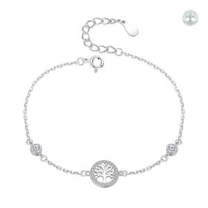 Bracelet Arbre de Vie en argent pour femme