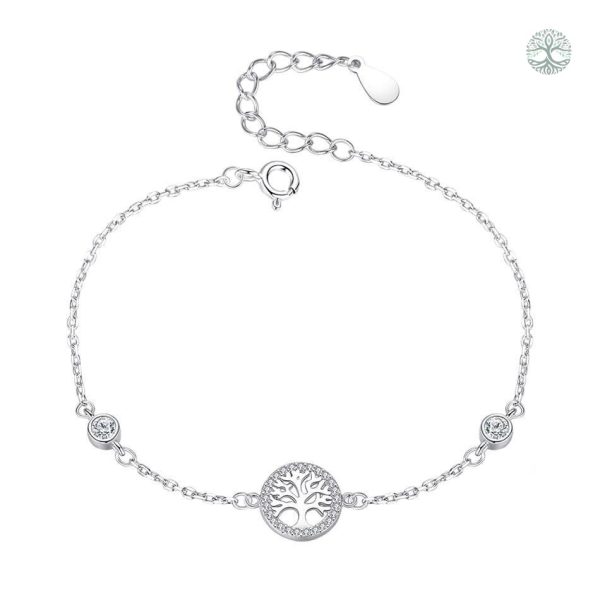 Bracelet Arbre de Vie en argent pour femme