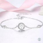 Bracelet en argent représentant l'Arbre de Vie