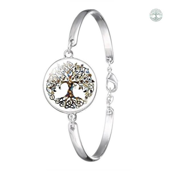 Bracelet Arbre de Vie Mystique en pierres naturelles