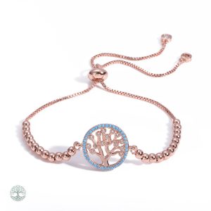 Bracelet Arbre de Vie en Or Rose Original
