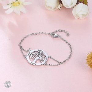 Bracelet Arbre de Vie fait main, symbole de connexion