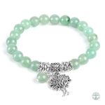 Bracelet Arbre de Vie en Aventurine Verte