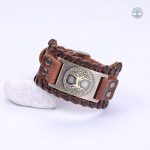 Bracelet Arbre de Vie en cuir, symbole de connexion et de force