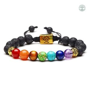 Bijou en harmonie avec les chakras et la nature