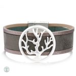 Manchette élégante avec motif Arbre de Vie