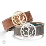 Bracelet femme en métal, inspiré de l'arbre de vie