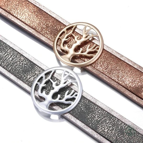 Bijou femme symbolique, bracelet en forme d'arbre de vie