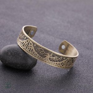 Design unique de bracelet Arbre de Vie en acier