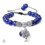 Bracelet Arbre de Vie en lapis-lazuli