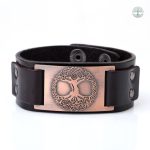 Bracelet artisanal inspiré de la mythologie nordique, Arbre de Vie
