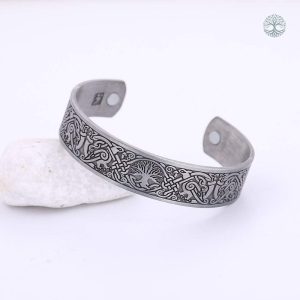 Bracelet Yggdrasil représentant l'Arbre de Vie stylisé