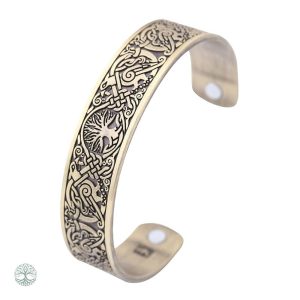 Bracelet Arbre de Vie Yggdrasil, accessoire spirituel élégant