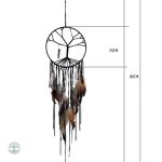 Attrape-Rêves Arbre de Vie en macramé