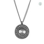 Collier Arbre de Vie Antique en Argent