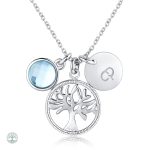 Collier Arbre de Vie en argent, ensemble de 3 pièces