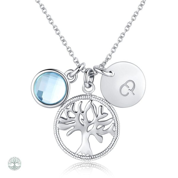 Collier Arbre de Vie en argent, ensemble de 3 pièces