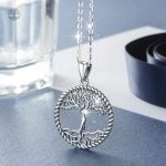 Collier élégant Arbre de Vie, cadeau pour maman