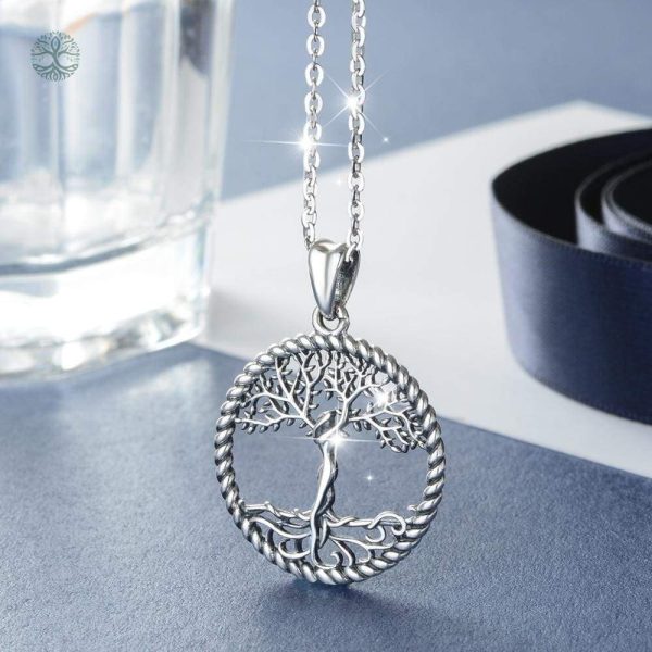 Collier élégant Arbre de Vie, cadeau pour maman