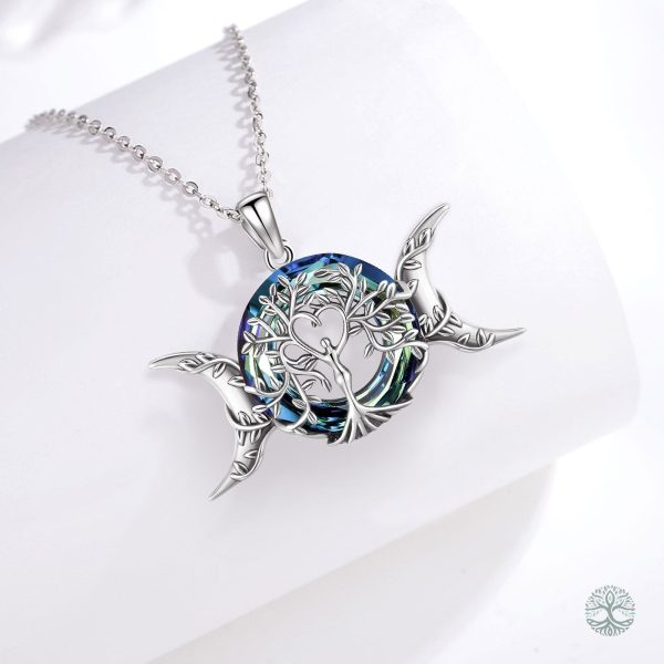 Collier en Argent 925, motif Arbre de Vie
