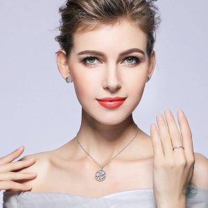 Collier en Argent Massif inspiré de l'Arbre de Vie