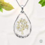 Accessoire en argent inspiré de l'Arbre de Vie