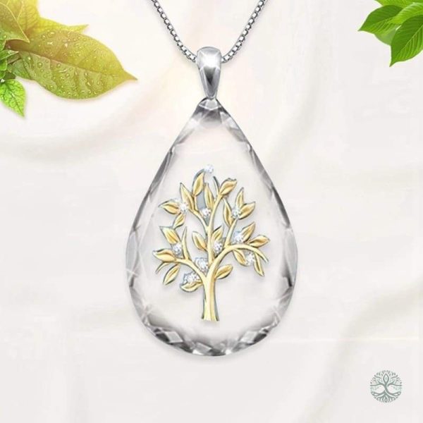 Accessoire en argent inspiré de l'Arbre de Vie