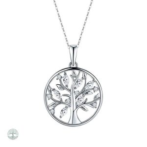 Collier Arbre de Vie Femme en acier inoxydable