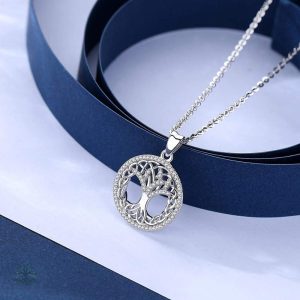 Bijou femme en argent avec motif Arbre de Vie