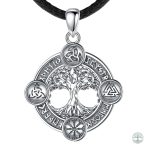 Collier Arbre de Vie en Argent Sterling 925 pour homme