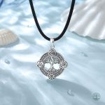 Bijou celtique en argent, motif Arbre de Vie unique