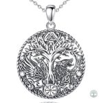 Collier Arbre de Vie en Argent Sterling 925 pour homme