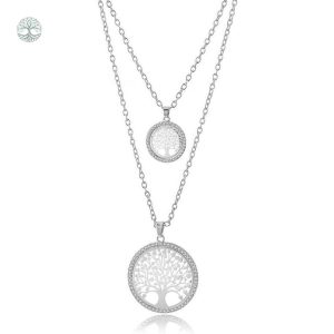 Collier Arbre de Vie élégant et long pour un style unique
