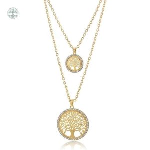 Collier Arbre de Vie Long en or